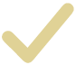 Gold checkmark on black background.